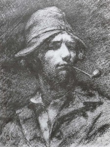 Gustave Courbet self portrait