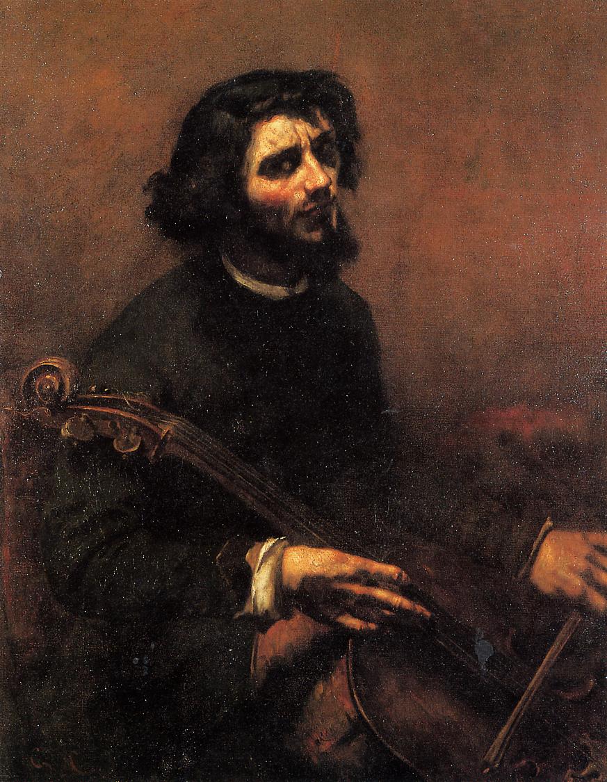 Gustave_Courbet_the-cellist-self-portrait-1847