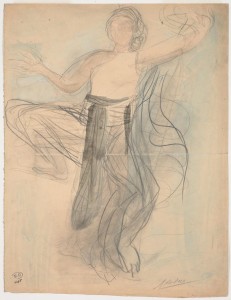 Auguste_Rodin_Cambodian_Dancer_1906