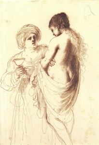 Guercino_Bathsheba_attended_by_her_Maid_1640_25.5x17