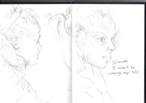 Sketch_of_Dionne_in_train_from_London_M_Dorn